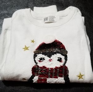 Children's Christmas Penguin Shirt